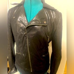 Lightweight biker style Jacket